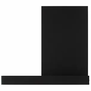 Т-образная вытяжка Krona ONYX 600 GLASS BLACK S