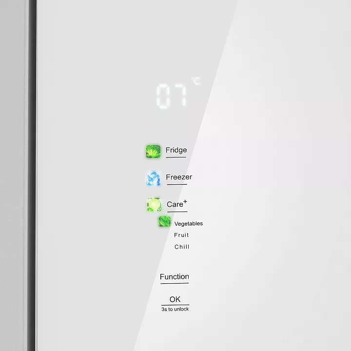 Холодильник-морозильник Cross Door MAUNFELD MFF192NFPW01 Inverter