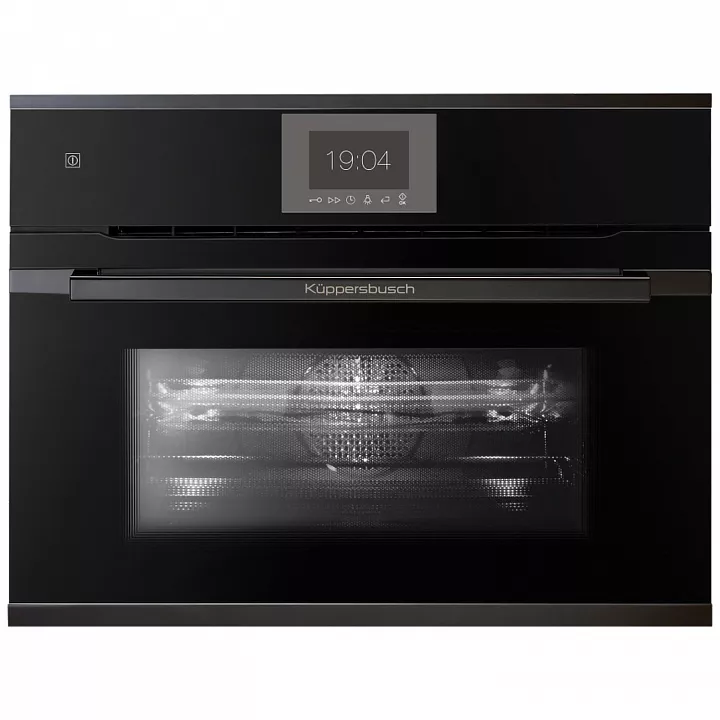 Компактный духовой шкаф с свч Kuppersbusch CBM 6550.0 S2 Black Chrome