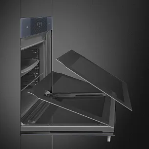Электрический духовой шкаф с паром Smeg SO6102S3PG