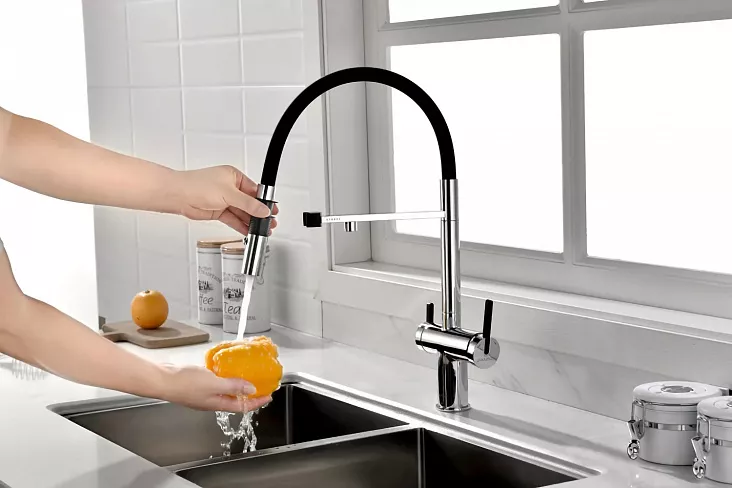 Смеситель для кухни Paulmark GRAVITY CR