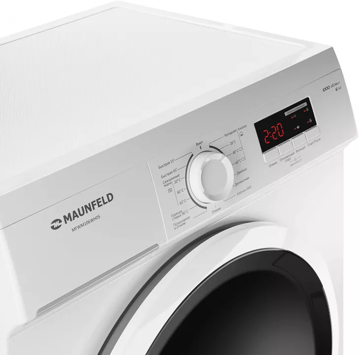 Стиральная машина MAUNFELD MFWM106WH05