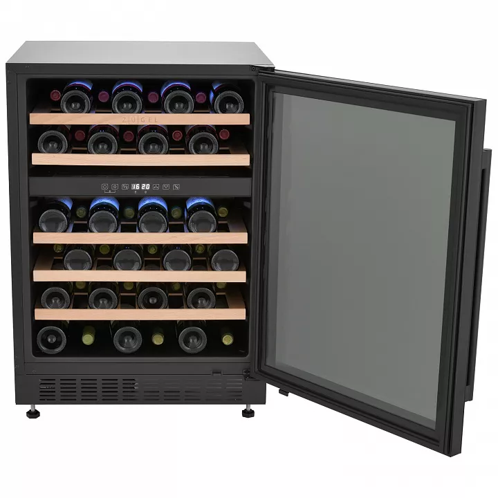 Встраиваемый винный шкаф ZUGEL ZCWI460DB