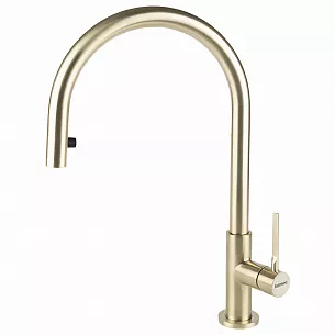 Смеситель для кухни Falmec TREVI ROUND PALE GOLD PVD