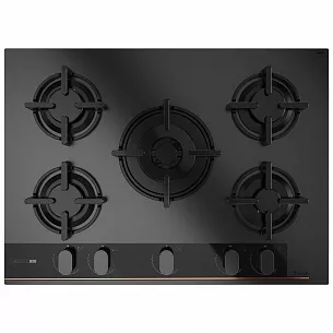 Газовая варочная панель Teka GBC 75-G1 GBN Infinity Matt Black