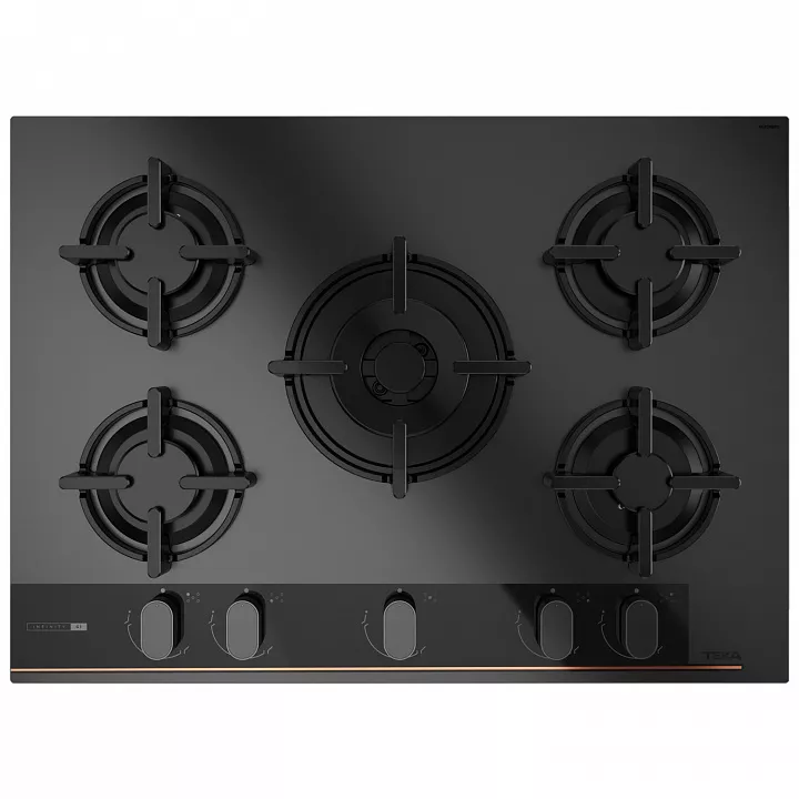 Газовая варочная панель Teka GBC 75-G1 GBN Infinity Matt Black
