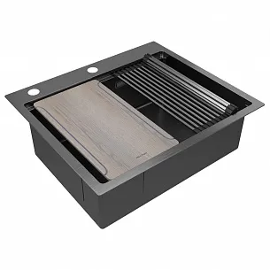 Кухонная мойка Paulmark KRONER-MULTI SINK 59 GM