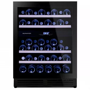 Встраиваемый винный шкаф Dunavox DAUF-45.125DB.TO