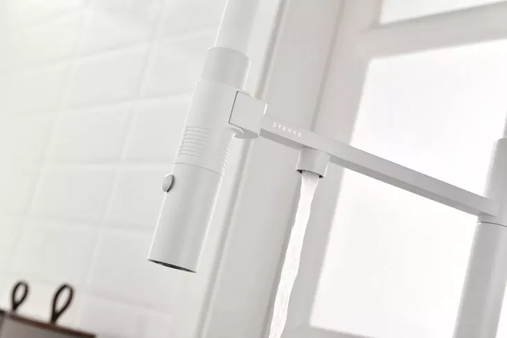 Смеситель для кухни Paulmark GRAVITY WH