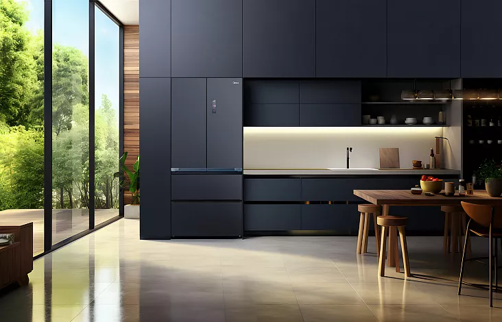 Холодильник-морозильник French Door Midea MDRF705BIE70