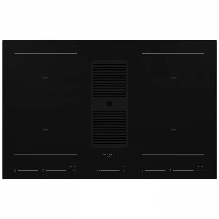 Индукционная варочная панель с вытяжкой Fulgor Milano FCLHD 8041 HID TS BK/2