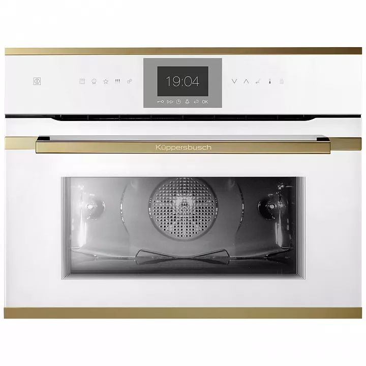Компактный духовой шкаф с паром Kuppersbusch CBD 6550.0 W4 Gold