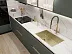 Смеситель для кухни EMAR ЕС - 7024GRN Matt Gold