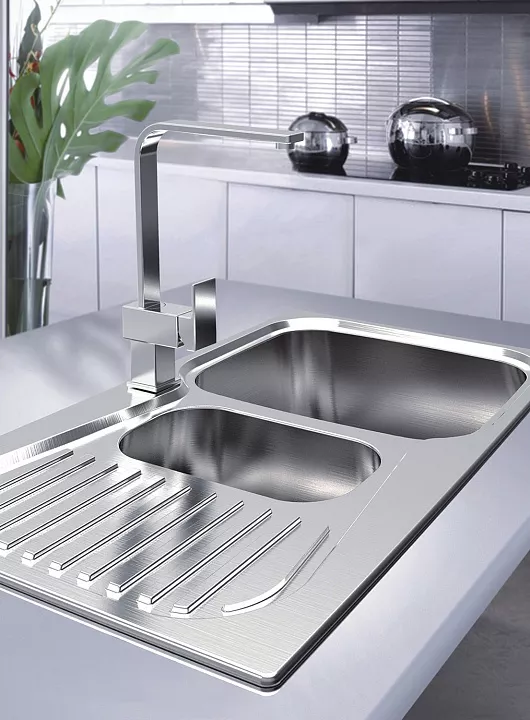 Смеситель для кухни OULIN OL-8075S