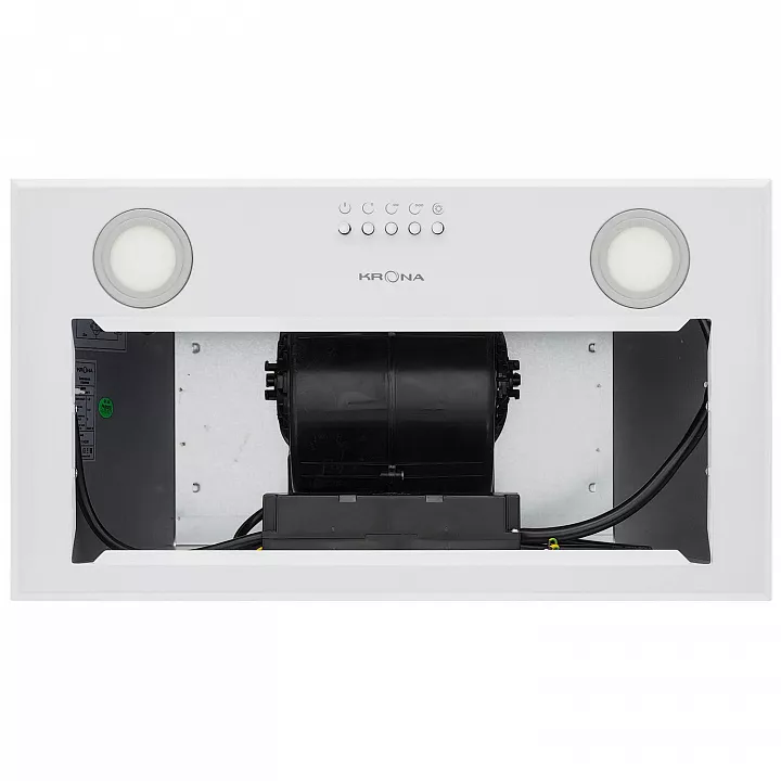 Полновстраиваемая вытяжка Krona ADEL 600 WHITE PB