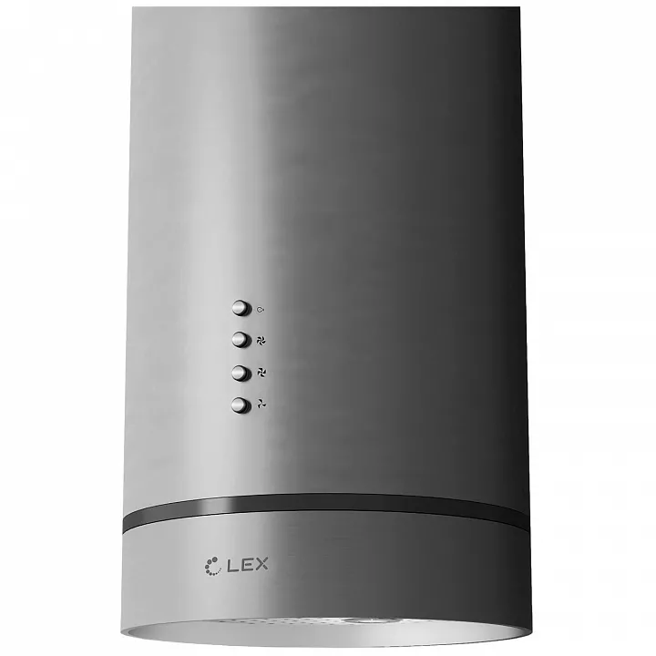 Островная цилиндрическая вытяжка LEX TUBO ISOLA 350 Inox