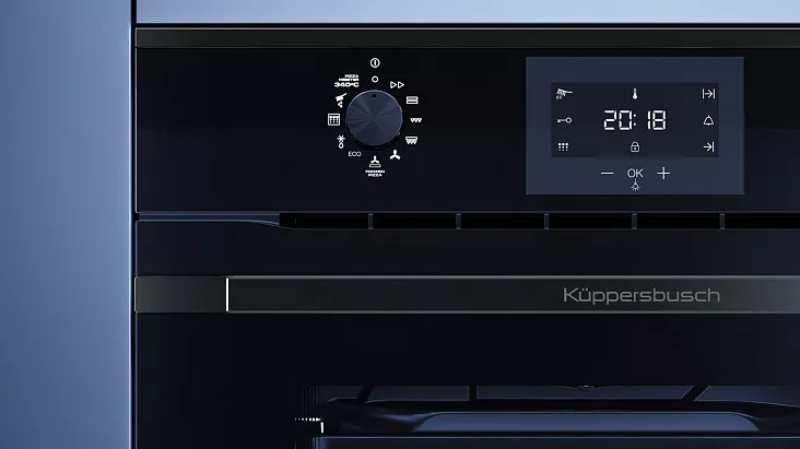 Электрический духовой шкаф Kuppersbusch BP 6332.0 S2 Black Chrome