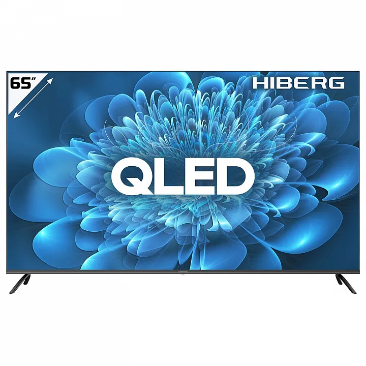 Телевизор HIBERG QLED 65Y (2021) 65″, 4K UHD, QLED