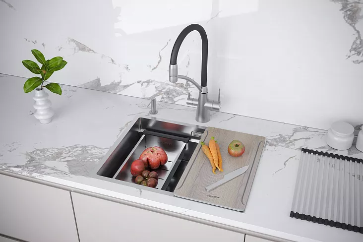 Кухонная мойка Paulmark NEXT-MULTI SINK 58 UNI