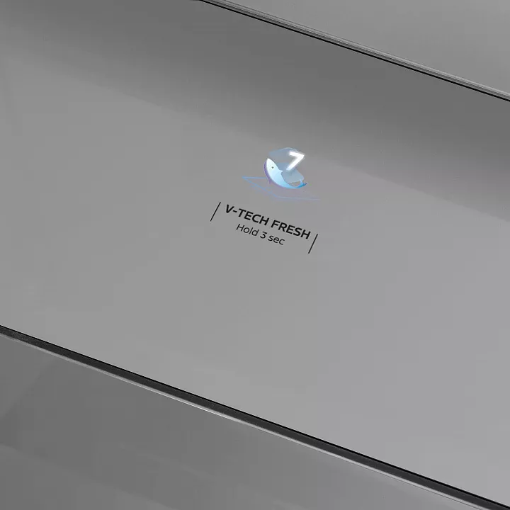 Холодильник-морозильник Cross Door Midea MDRM706BIE63