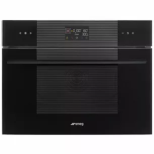 Компактный духовой шкаф с свч Smeg SO4102M1B3