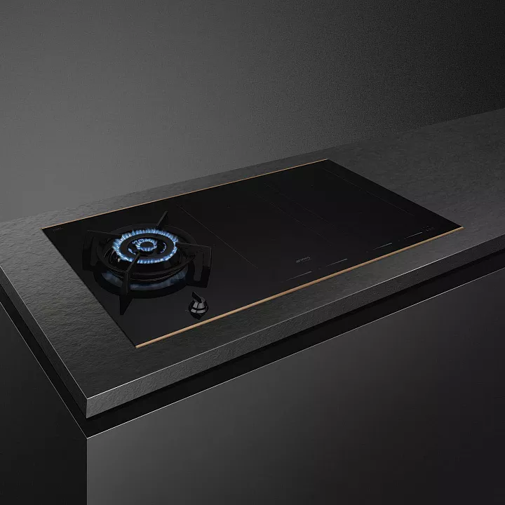Комбинированная варочная панель Smeg PM6954R