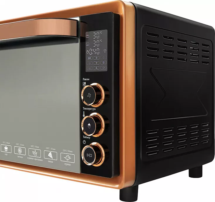 Настольный духовой шкаф HIBERG PR 400 Gold Moon