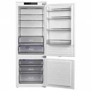 Встраиваемый холодильник-морозильник MAUNFELD MBF19369NFWGR LUX Inverter