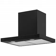 Т-образная вытяжка Krona ONYX 600 GLASS BLACK S