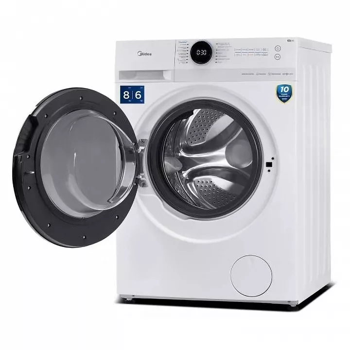 Стирально-сушильная машина Midea MF200D80WBS/W-RU
