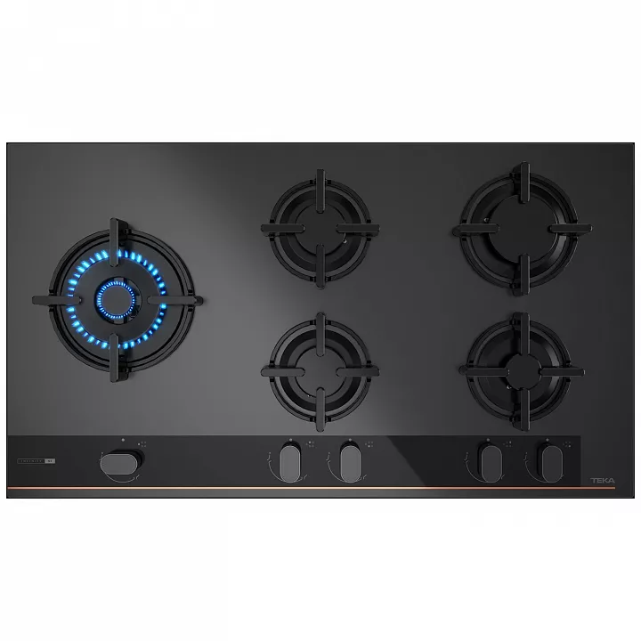 Газовая варочная панель Teka GBC 95-G1 GBC Infinity Matt Black