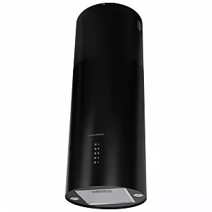 Островная цилиндрическая вытяжка MAUNFELD Lee Light Isla 35 Black