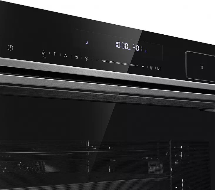 Компактный духовой шкаф с паром MAUNFELD MCMO5016STGB