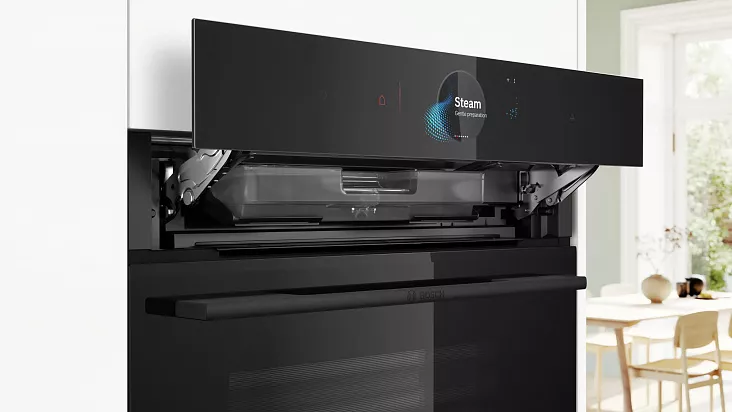 Компактный духовой шкаф с паром BOSCH CSG958DB1