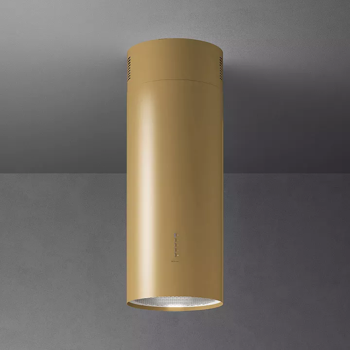 Островная цилиндрическая вытяжка Falmec POLAR EVO ISOLA GOLD 35
