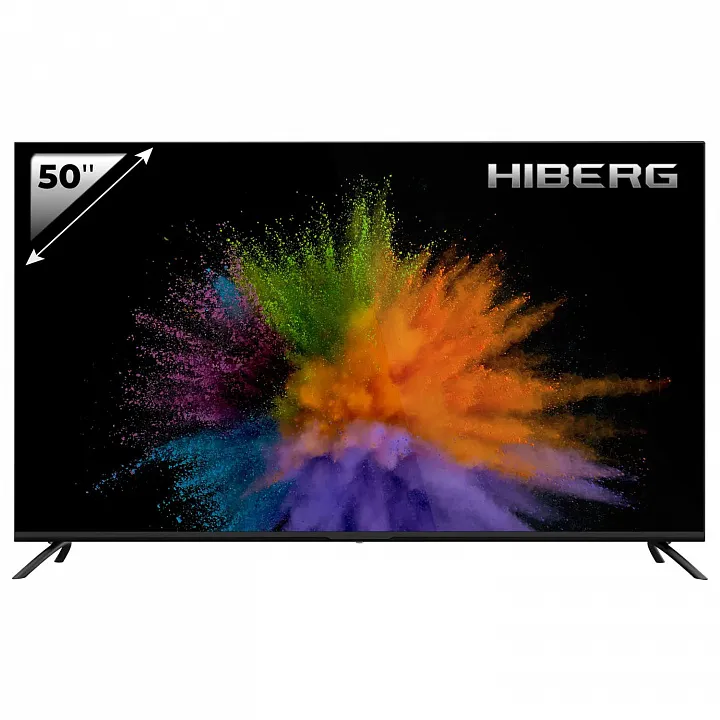 Телевизор HIBERG 50Y UHD-R (new) (2024) 50″, 4K UHD, LED