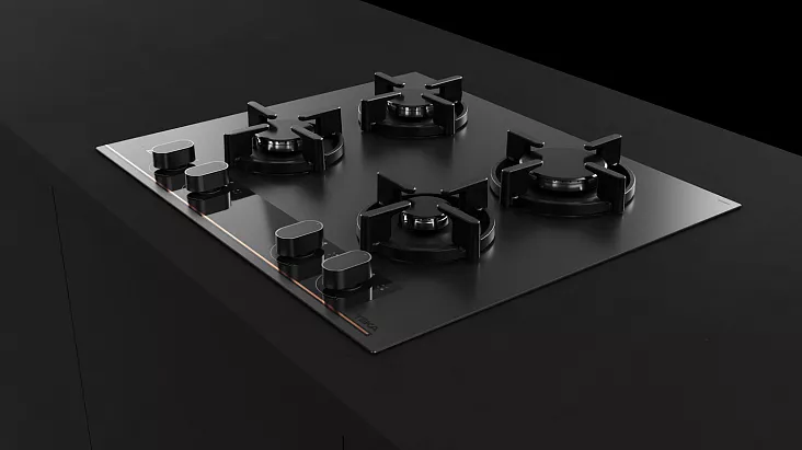 Газовая варочная панель Teka GBC 64-G1 GBN Infinity Matt Black