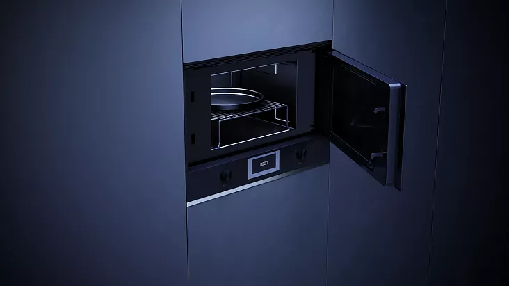 Встраиваемая микроволновая печь Kuppersbusch MR 6330.0 S1 Stainless Steel