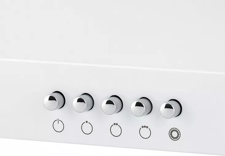 Козырьковая вытяжка Krona ERMINA 500 white PB
