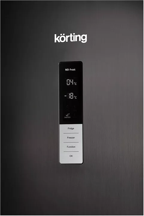 Холодильник-морозильник Korting KNFC 62370 XN