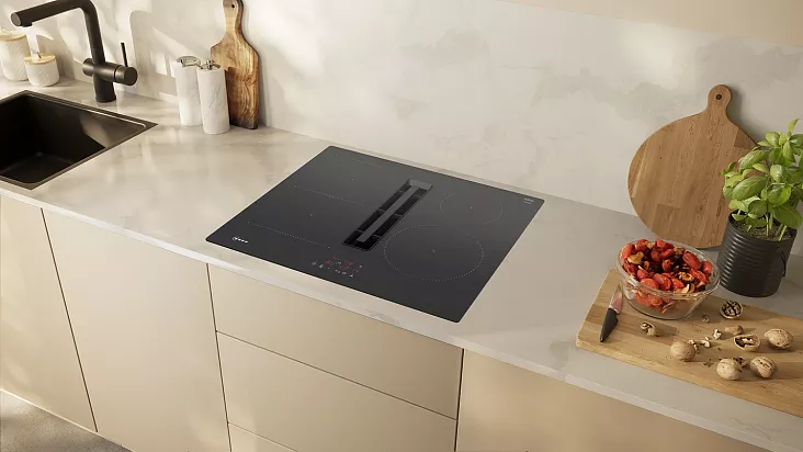 Индукционная варочная панель с вытяжкой NEFF V56NBS1L0