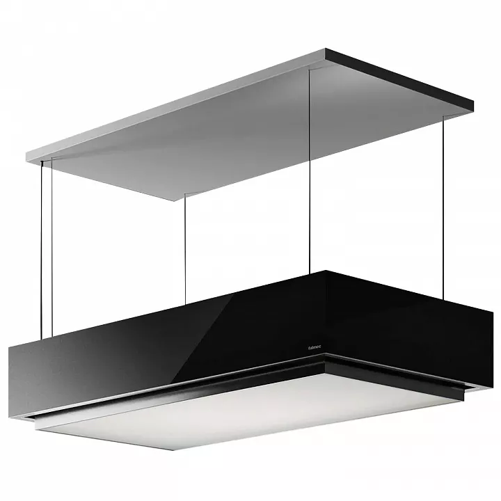 Островная вытяжка Falmec LEVANTE IS.120 VETRO NERO