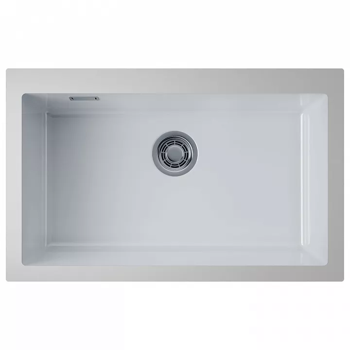 Кухонная мойка OMOIKIRI Omishima 76-U-WH-GLOSSY
