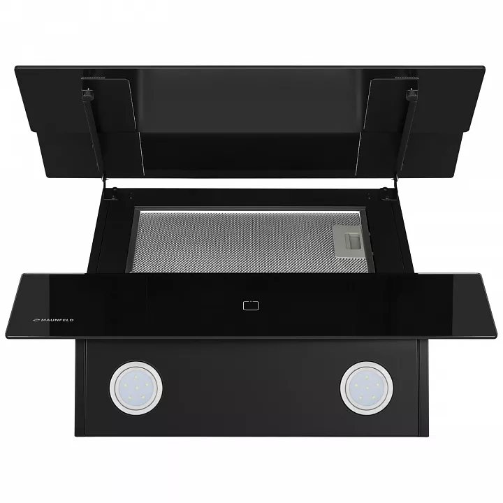 Наклонная вытяжка MAUNFELD Cascada 60 Black