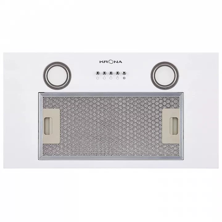 Полновстраиваемая вытяжка Krona SELINA 600 WHITE PB