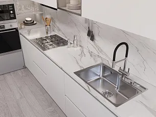 Кухонная мойка OULIN OL-CS210S