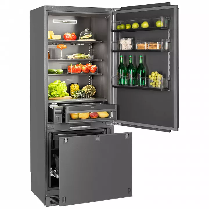 Встраиваемый холодильник-морозильник HIBERG S-RFC 600 B Inverter