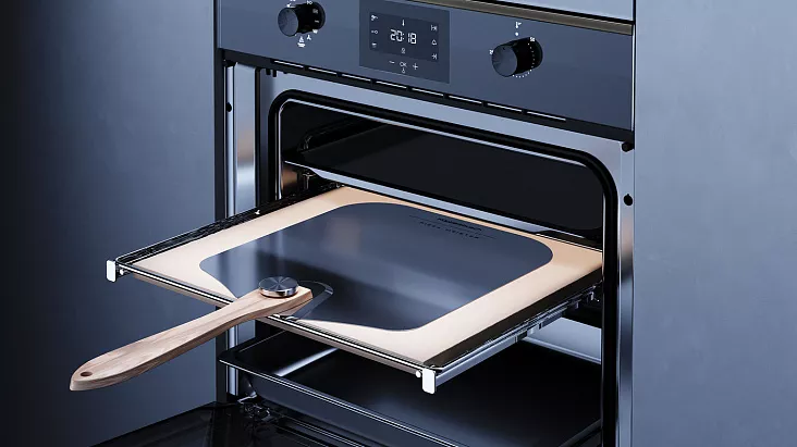Электрический духовой шкаф Kuppersbusch BP 6332.0 S2 Black Chrome
