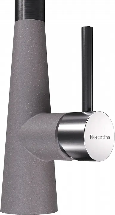 Смеситель для кухни Florentina ВИТА PRO FL Грей