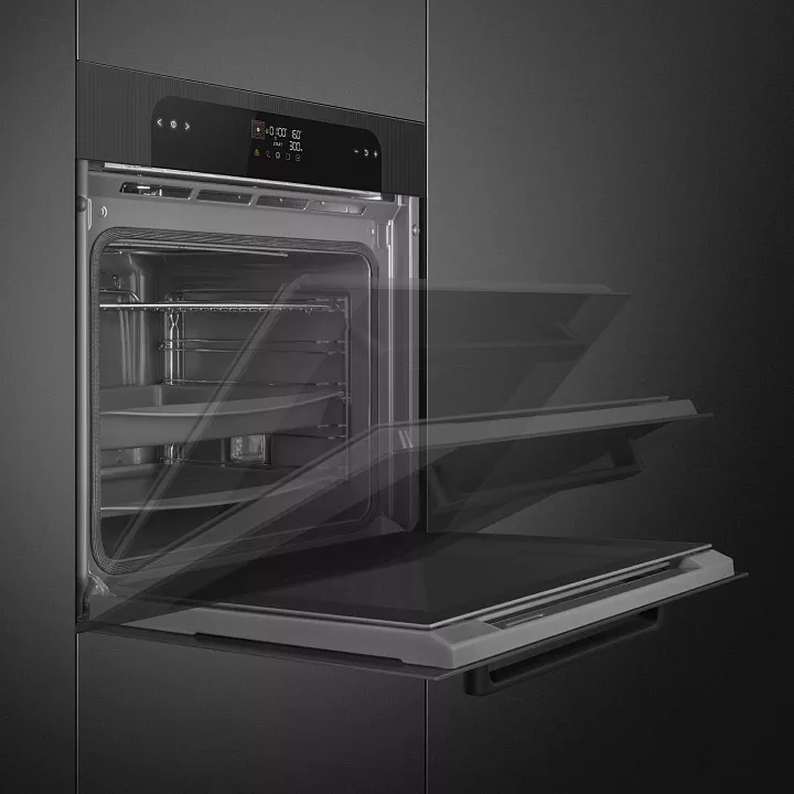 Электрический духовой шкаф Smeg SOP6202TB